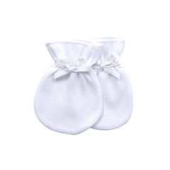 Sevi Bebe Baby Mittens (In Tulle Packaging) - White Sevi Bebe