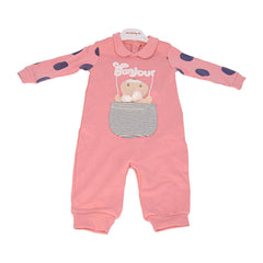 Ciccim Baby Jumpsuit Swing Rabbit - Pink