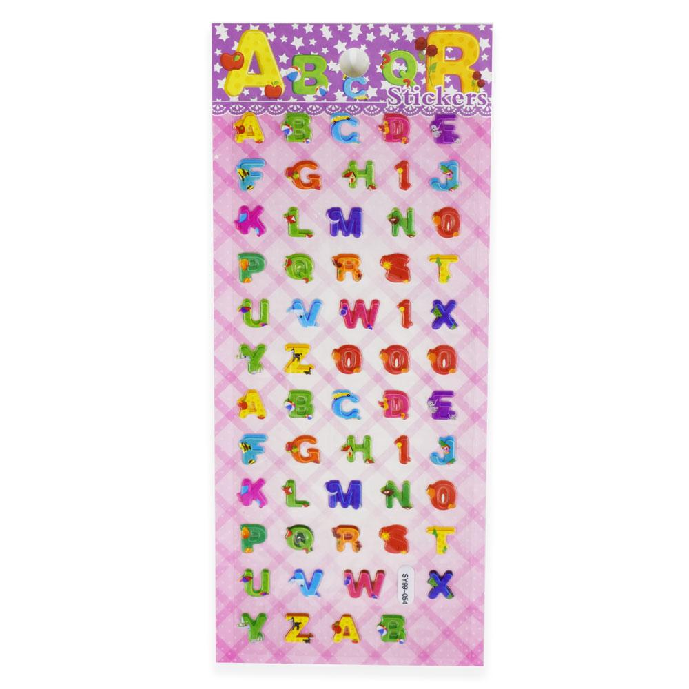 Alphabetic ABC Stickers Generic Brand