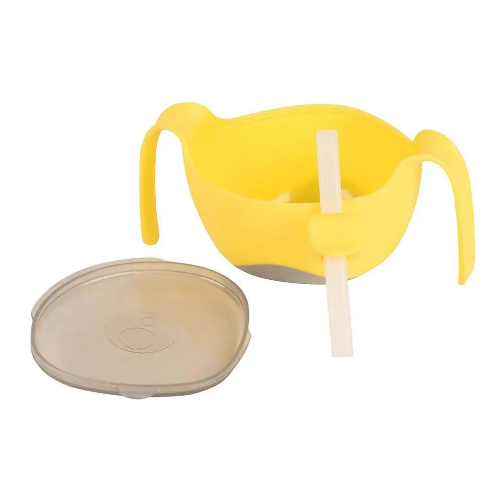 B.Box Bowl and Straw XL - Lemon Sherbet B.Box