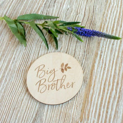 Bebe Au Lait Big Brother Milestone Disc Bebe au Lait