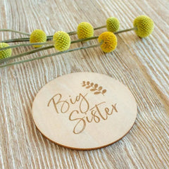 Bebe Au Lait Big Sister Milestone Disc Bebe au Lait