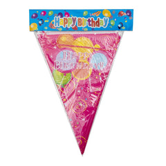 Birthday Banner Pink Generic Brand