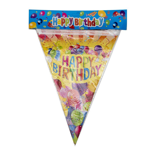 Birthday Banner Yellow