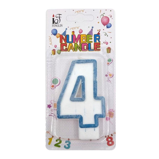 Birthday Candle - Number 4 (Fenglin)