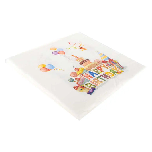 Birthday Napkins - Birthday Balloons Generic Brand