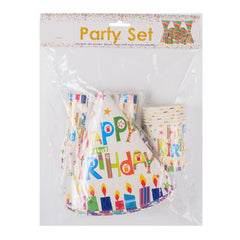 Birthday Party Set - White Generic Brand