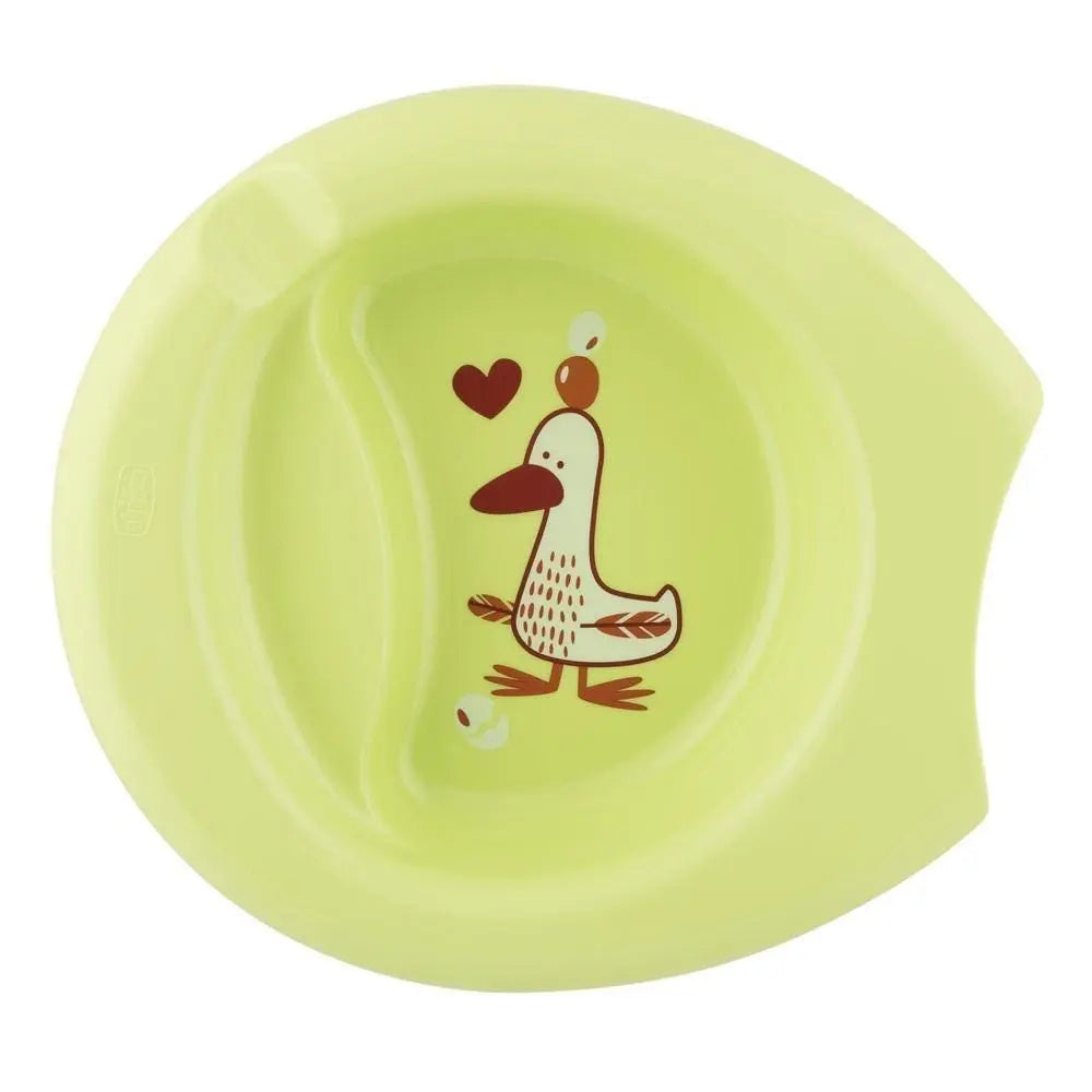 Chicco Easy Feeding Bowl 6 months+ Green Chicco