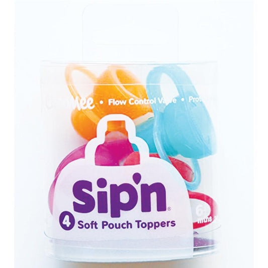 ChooMee Sipn Food Pouch Toppers, Pack of 4