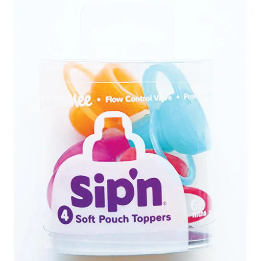 ChooMee Sipn Food Pouch Toppers, Pack of 4 ChooMee