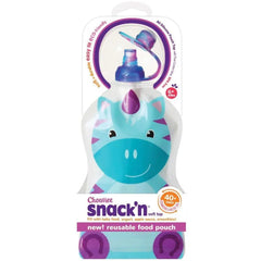 Choomee Snackn Reusable Food Pouch Blue, Pack of 1 ChooMee