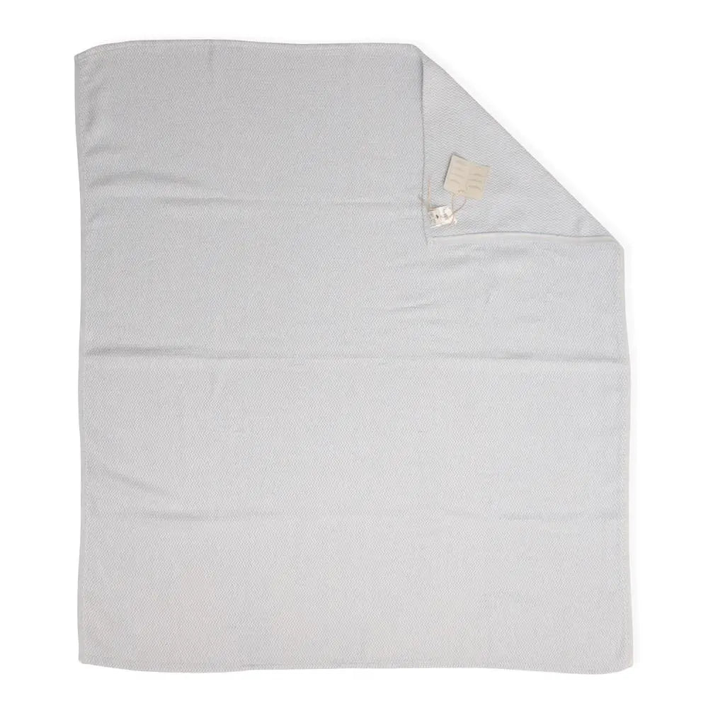 Cigit Straw Patterned Blanket for Babies 93 x 100 cm - Blue CIGIT