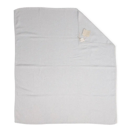 Cigit Straw Patterned Blanket for Babies 93 x 100 cm - Blue CIGIT