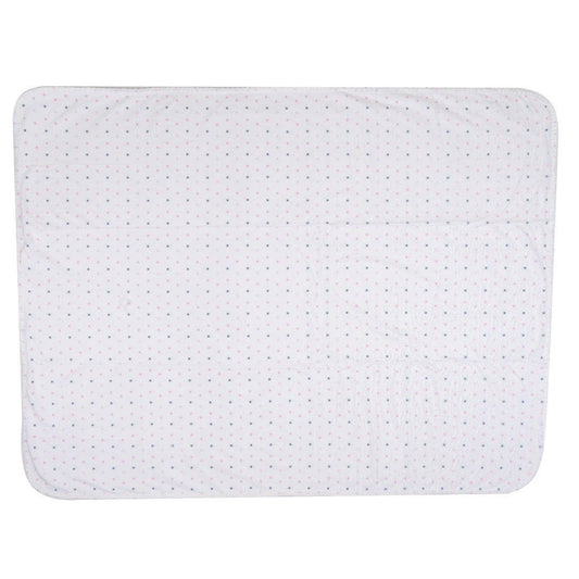 Cosy Velvet Pink Star Blanket Baby Lounge