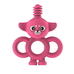 Darlyng & Co Yummy Mitt Yummy Buddy Infant Toothbrush - 3 Months - Pink Darlyng & Co