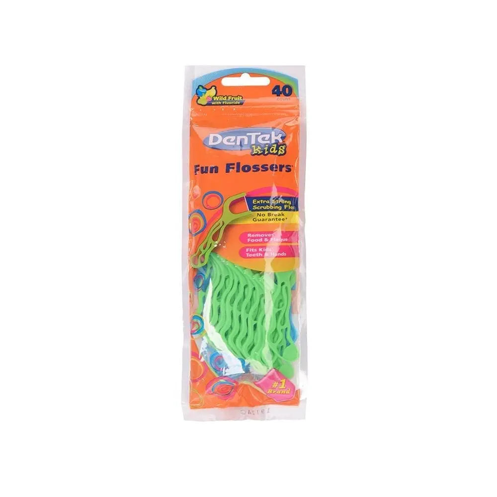 DenTek Fun Flosser, Dental floss 40 Pieces DenTek