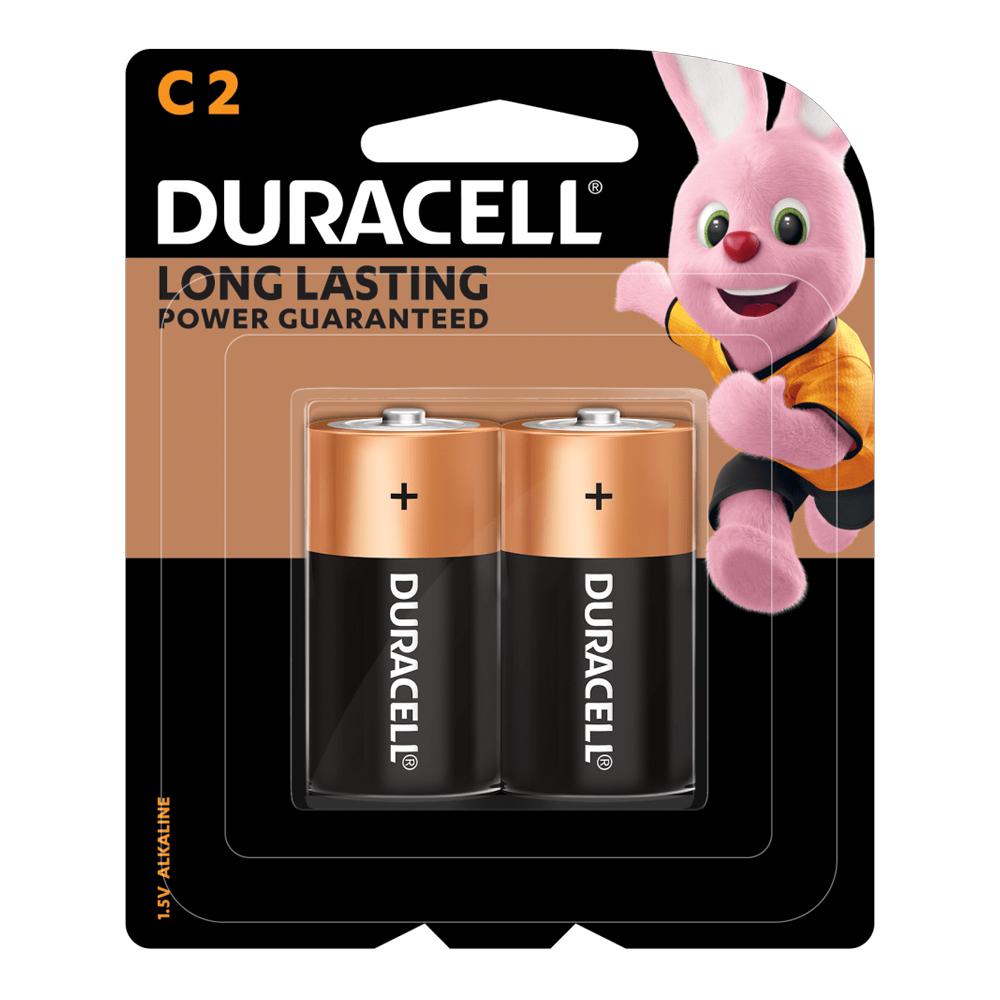 Duracell C 2 Battery Monet Longer Power - 2 pieces Duracell