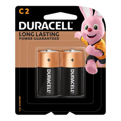 Duracell C 2 Battery Monet Longer Power - 2 pieces Duracell