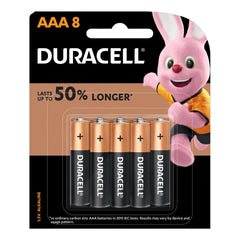 Duracell AAA Battery Monet 50% Longer Power - 8 pieces Duracell