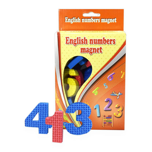 مغناطيس الأرقام الإنجليزية