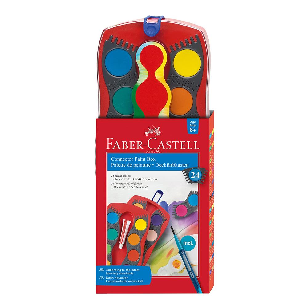 Faber Castell Connector Paint Box- 24 Colors Faber-Castell