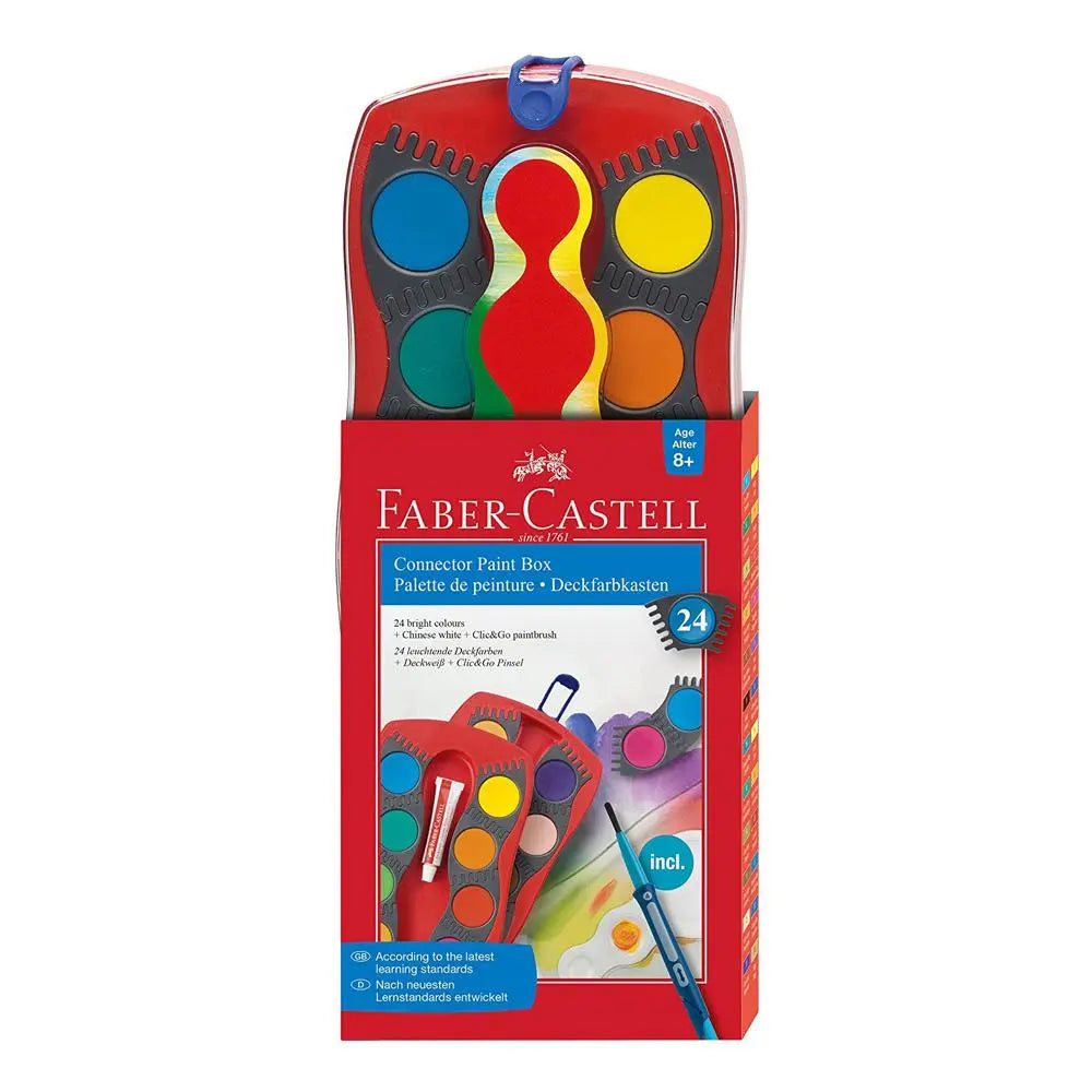 Faber Castell Connector Paint Box- 24 Colors Faber-Castell