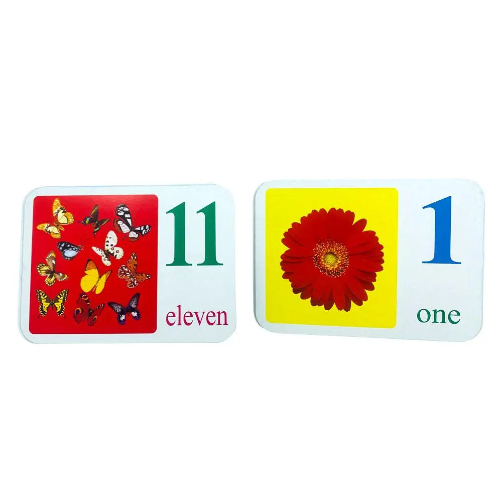 Flash Cards English Numbers Generic Brand
