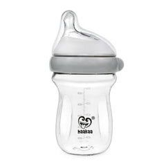 Haakaa Generation 3 Glass Baby Bottle:( 160ml )- Grey Haakaa