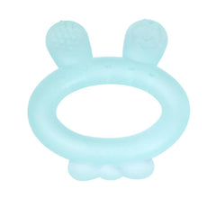 Haakaa Rabbit Ear Teether Blue, 1 Piece