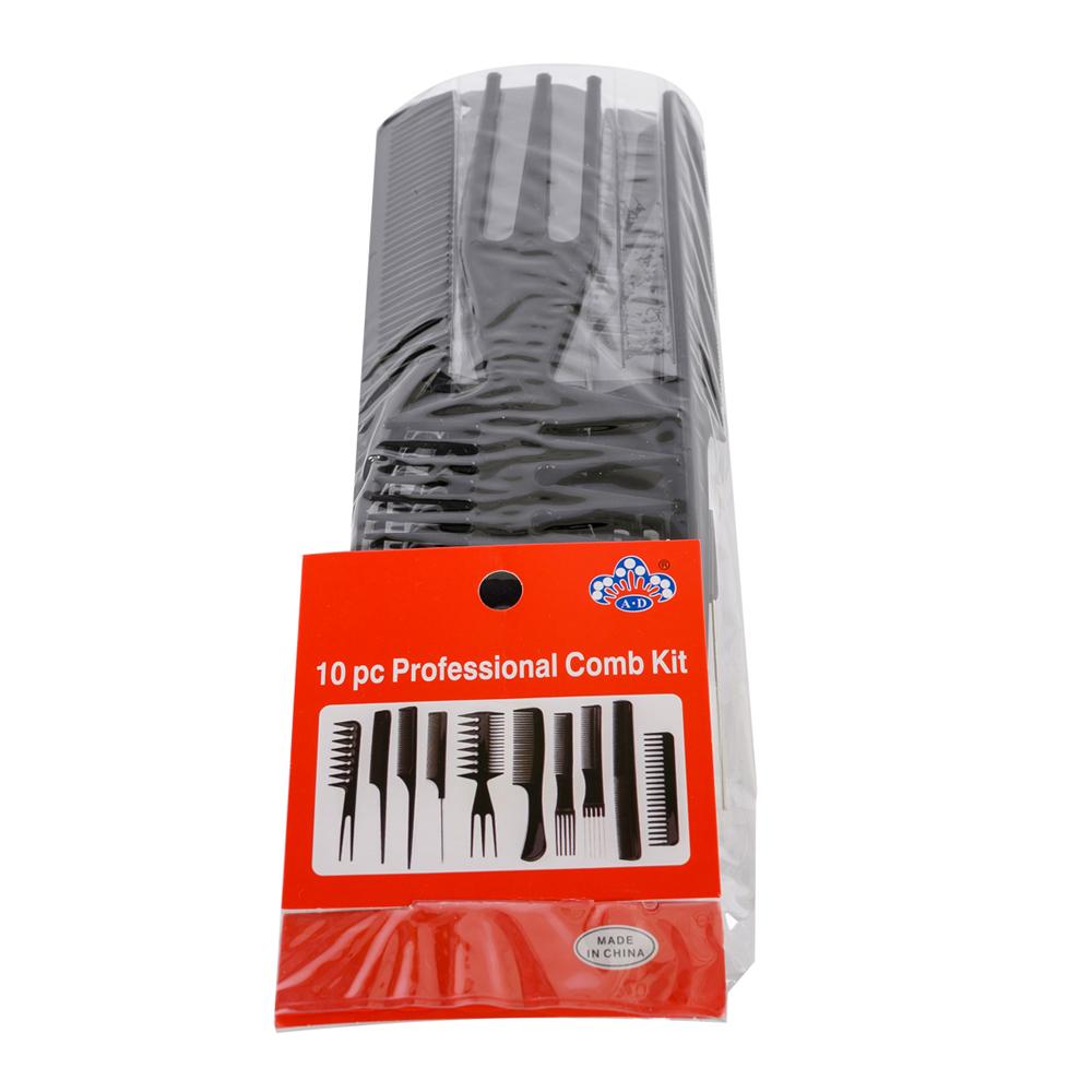 Hair Comb Kit - 10 Pieces Generic Brand