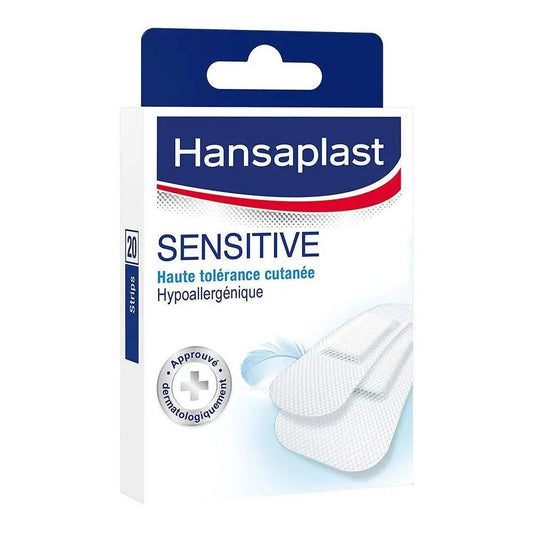 Hansaplast Sensitive Extra Skin Friendly - Pack of 20 Hansaplast