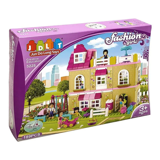 JDLT Building Blocks Fashion Girls, 189 Pieces JDLT