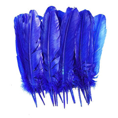 Large Blue Feathers, 20 feather Generic Brand