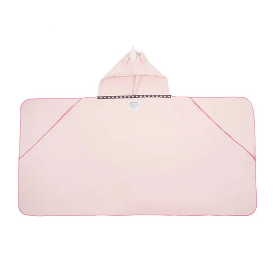 Little Champions Autonomy Hooded Towel Shark Pink Little Champions