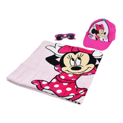 Minnie Mouse Beach Set-Bag,Towel,Caps & Sunglasses Minnie Mouse