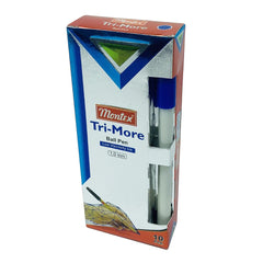 Montex tri-more Ball Pen Low Viscosity Ink