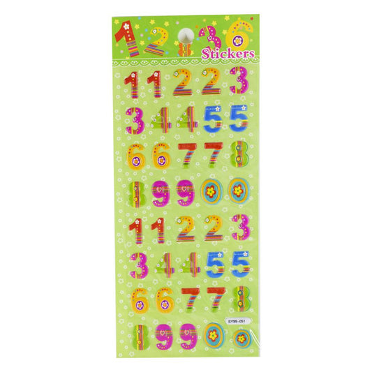 Numbers Stickers Generic Brand