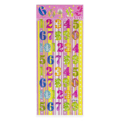 Numbers Stickers
