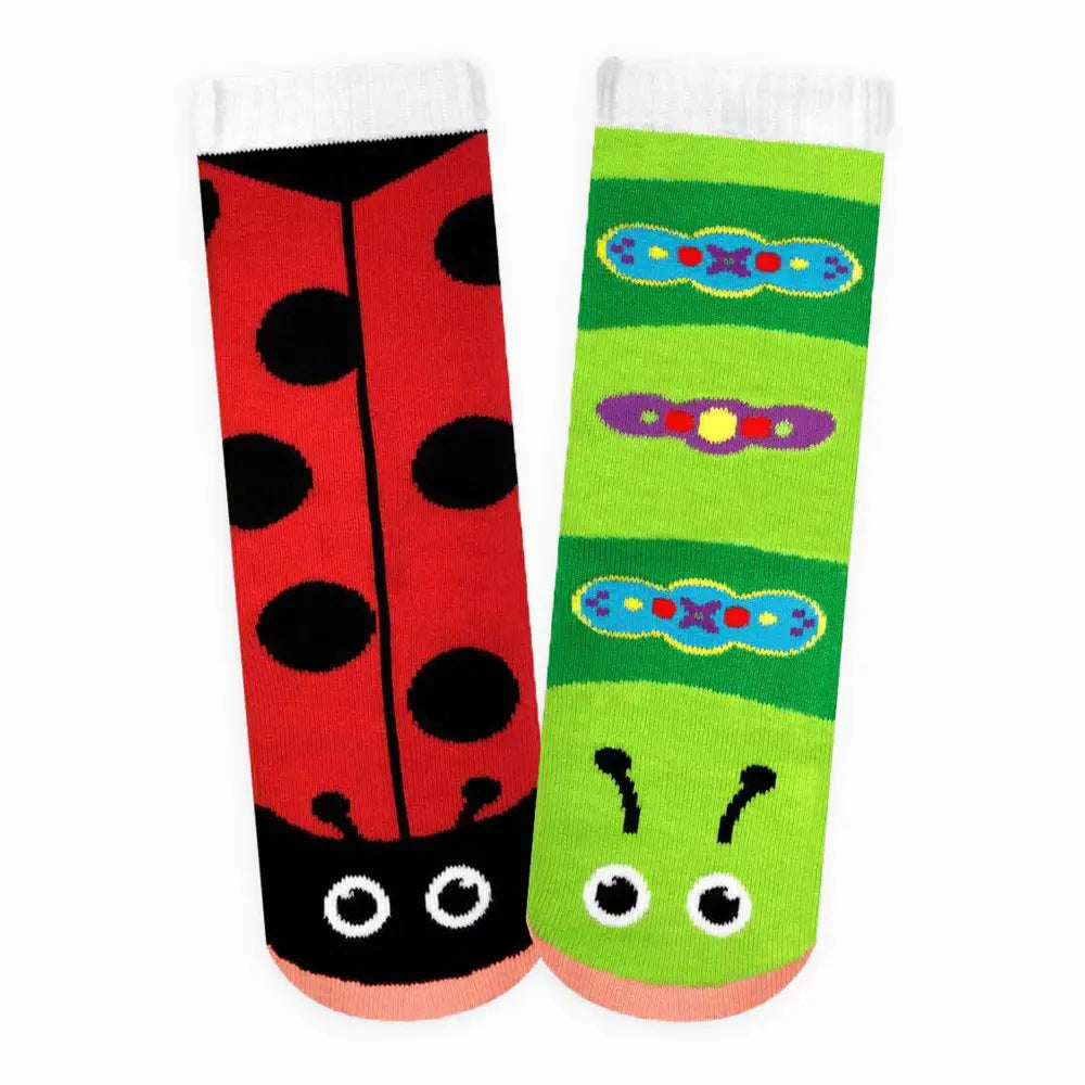 Pals Socks Ladybug & Caterpillar Kids Socks- 1-3 years Pals Socks