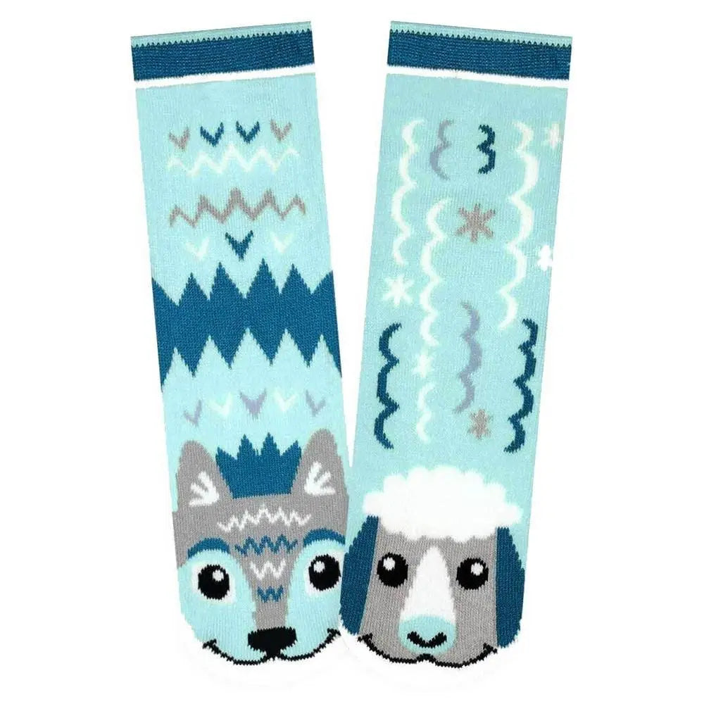 Pals Socks Wolf & Sheep Artist Series Anni Betts Pals Socks