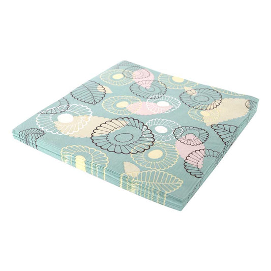 Party Napkins - Green Leaves Generic Brand
