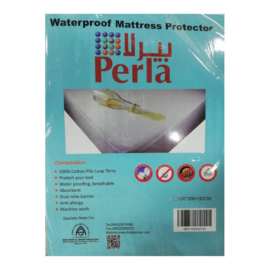 Perla Mattress Protector 120x200x30 cm Perla