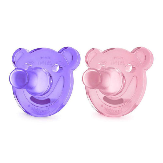 Philips Avent Pacifiers Purple Pink - Pack of 2