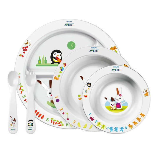 Philips Avent Toddler Mealtime Set 6 Months + Philips Avent