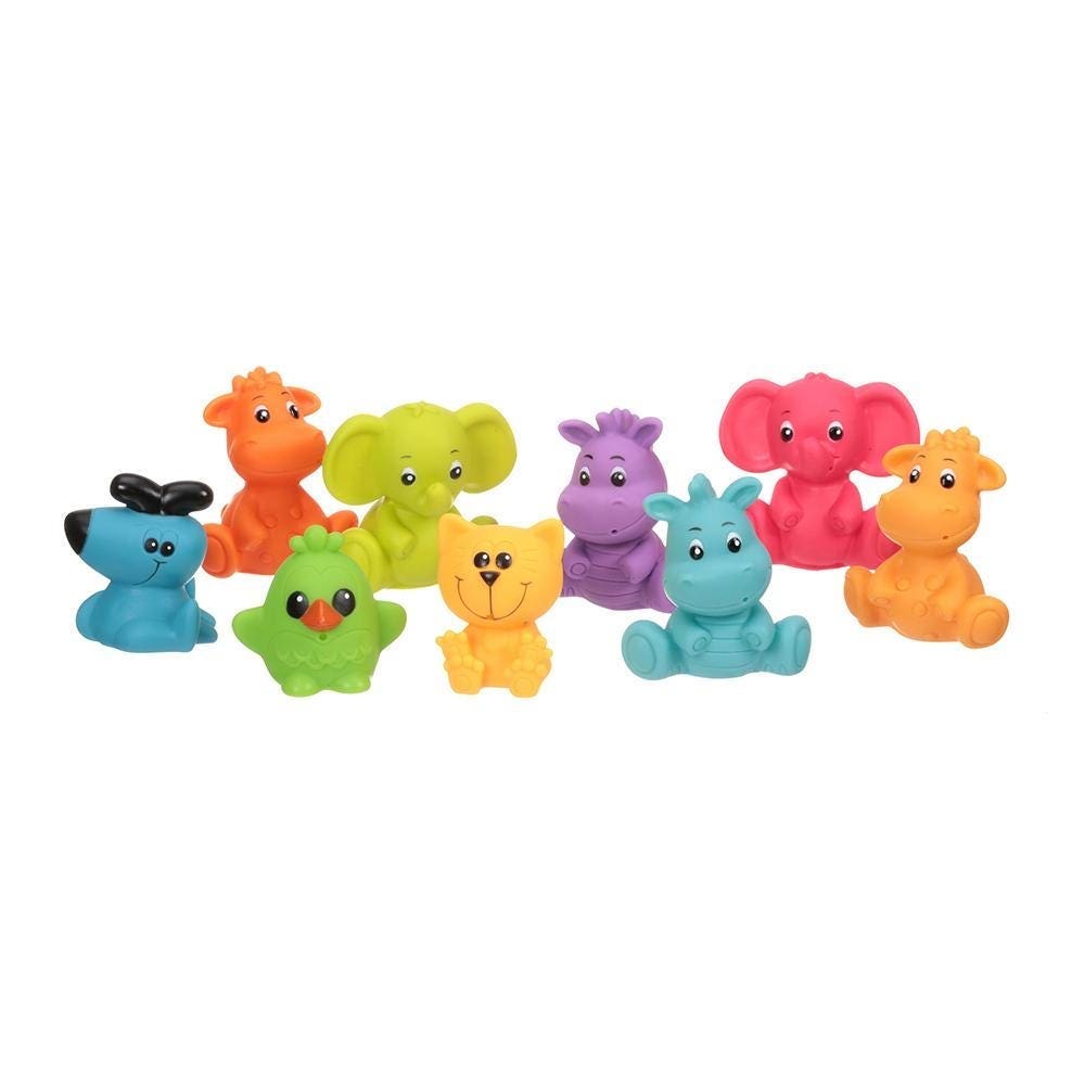 Playgro Fun in the Tub Jungle Squirtees - Multicolor Playgro