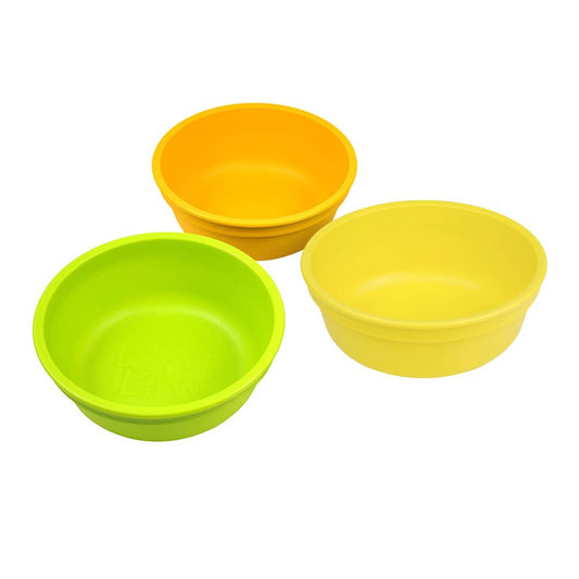 Replay Packaged Bowls - Orange, Lime & Yellow