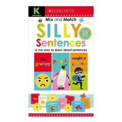 Scholastic Early Learners: Mix & Match Silly Sentences Kindergarten Workbook Scholastic