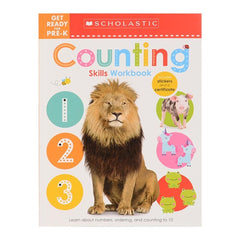 Scholastic استعد لمهارات ما قبل الروضة Workbook: Counting