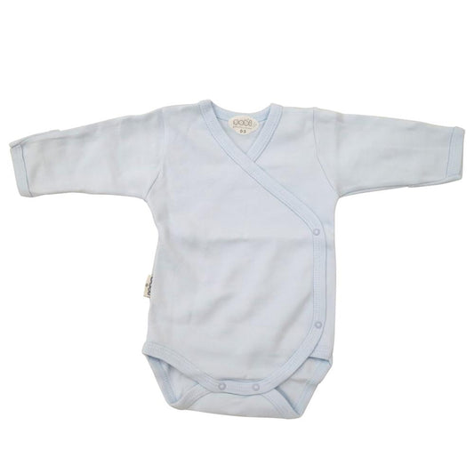 SEBI Long Sleeve BodySuit Blue, 0-3 Months