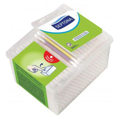 Septona Cotton Buds Pop Up Lid Rectangular - Pack of (300) Septona